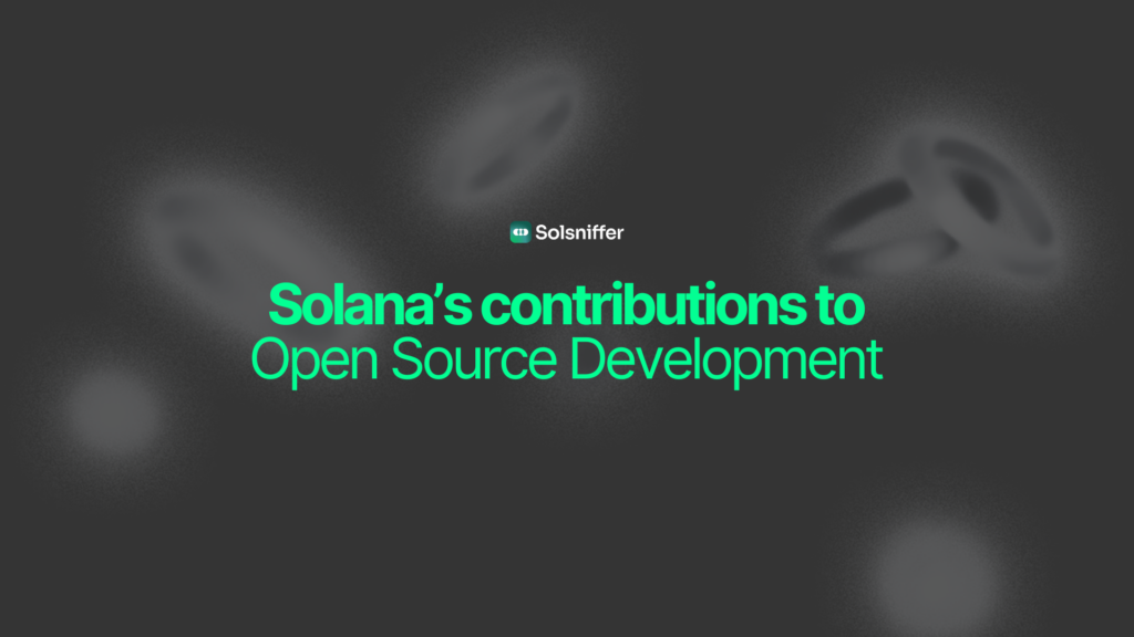 Solana’s Contributions to Open Source Development