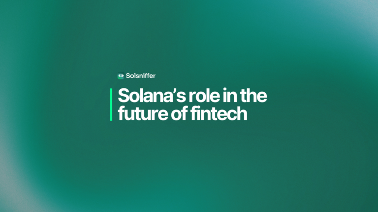 How Solana’s Ecosystem is Supporting Innovation in Fintech