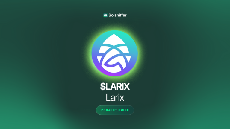 LARIX $LARIX CRYPTO PROJECT